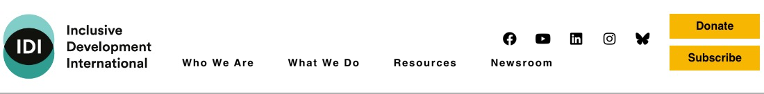 Inclusive Development International